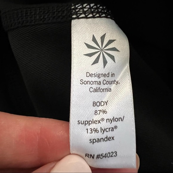 NWT Athleta Athleisure Supportive Wide Waist Split Leg Yoga Pant Women’s UPS 50 - Picture 7 of 11